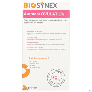 BIOSYNEX TEST OVULATION X10