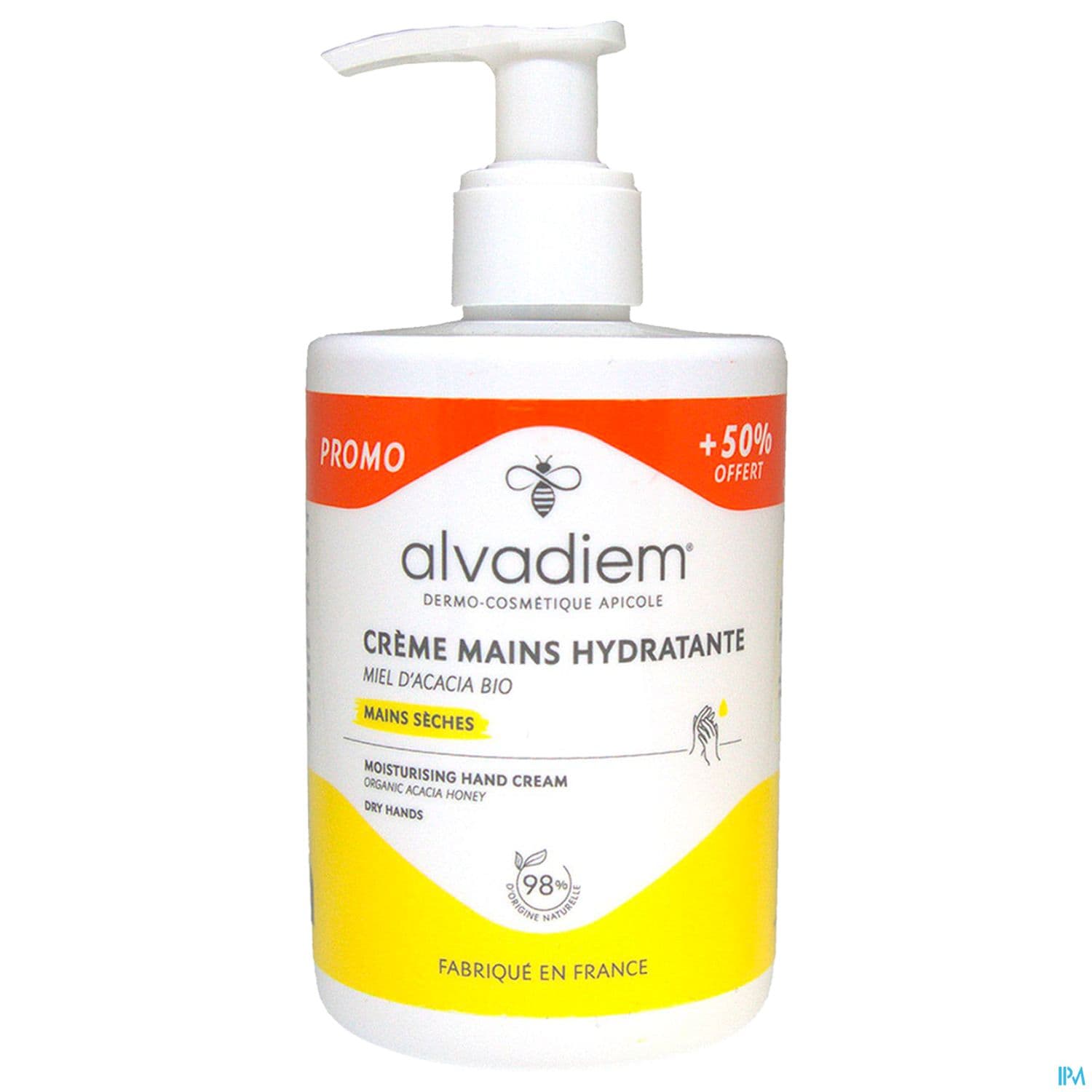 Alvadiem Creme Hydratante Mains 250ml