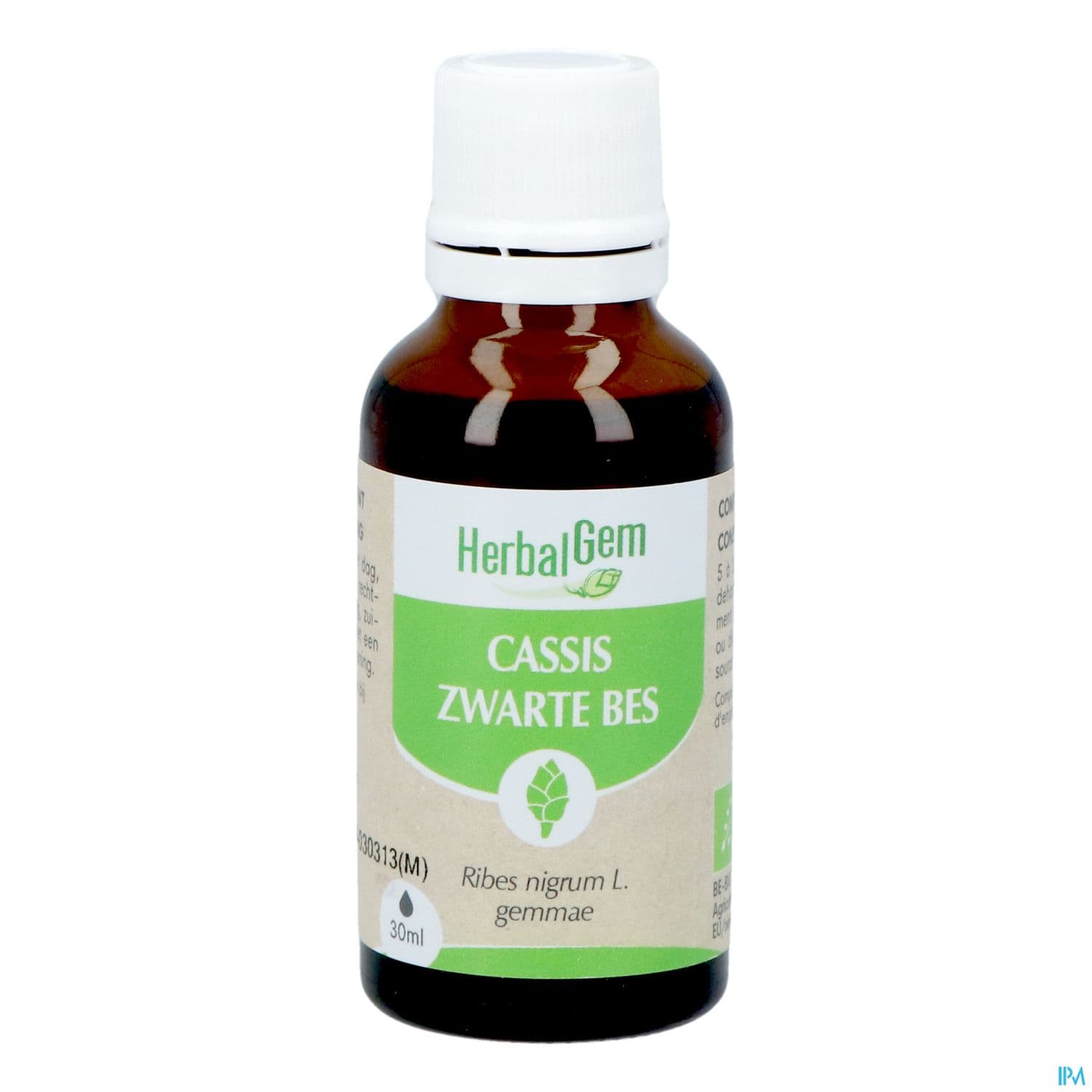 Herbalgem Cassis Bourgeon Macerat Glycerine Bio 30ml