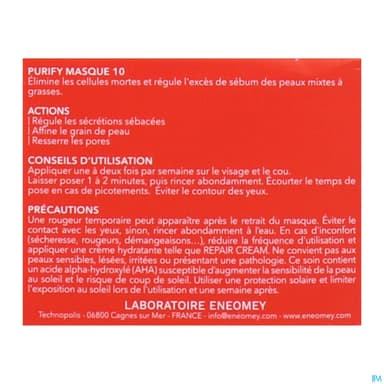 ENEOMEY PURIFY MASQUE 10 50ML