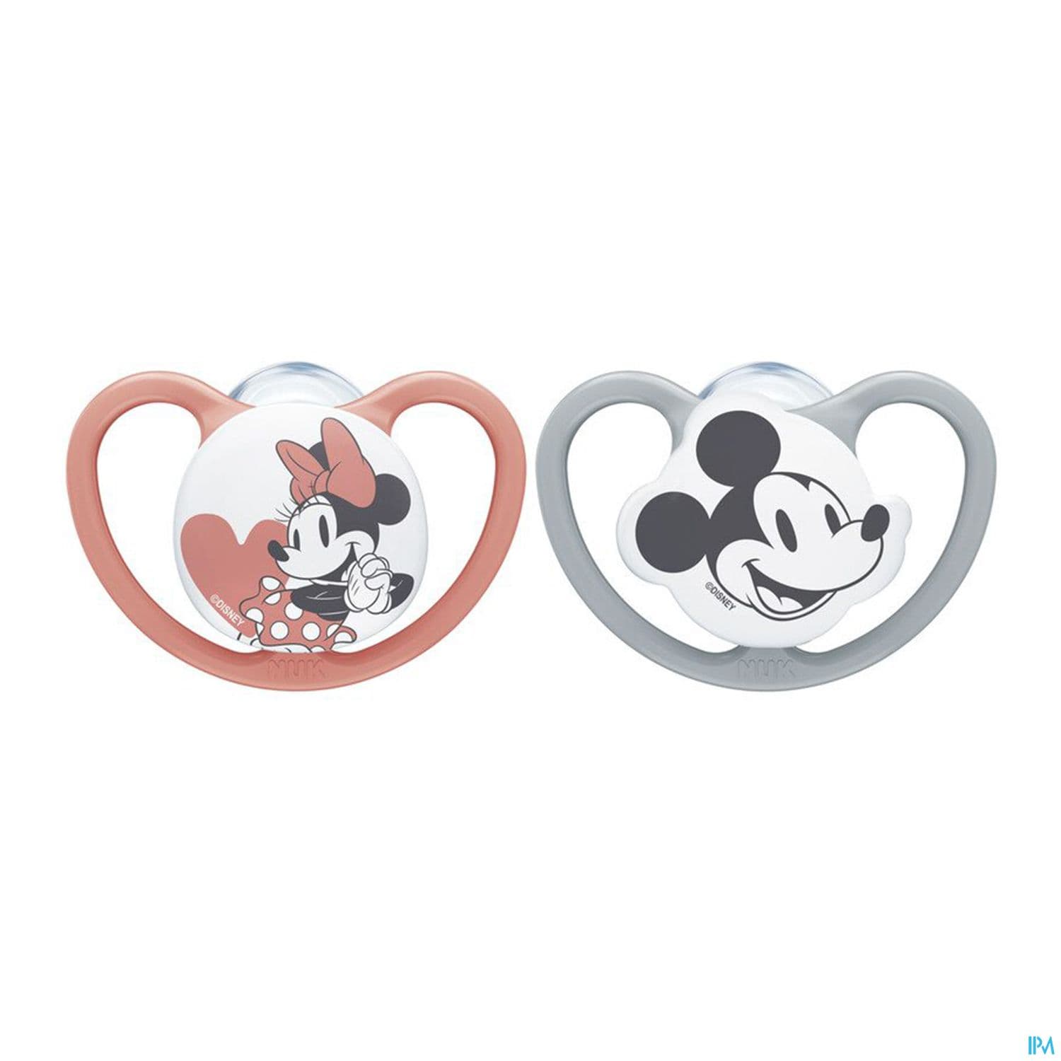 Nuk Sucette Silicone Space 0/6m Minnie X2