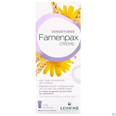 Famenpax Vergetures Creme 125ml