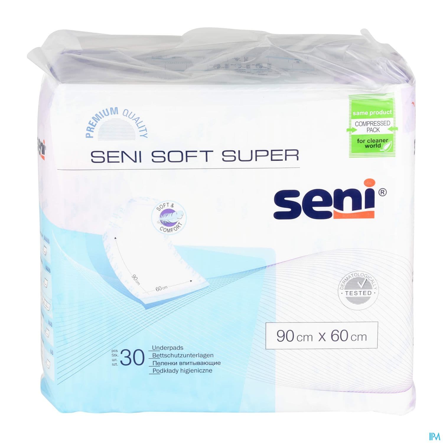 Seni Soft Super Alese Absorbante 60cm X 90cm 30