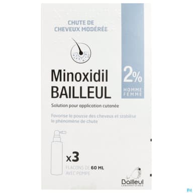 MINOXIDIL 2% BAILLEUL SOL EXT60ML3