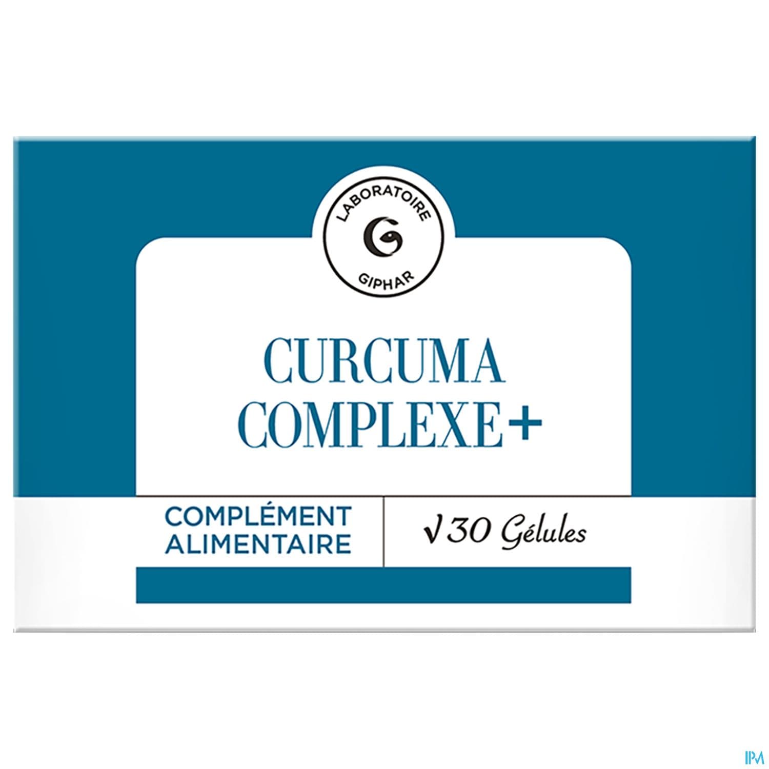 GIPHAR CURCUMA COMPLEXE+ GELULE 30