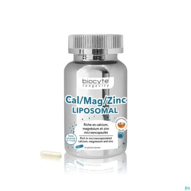 Biocyte Cal Mag Zinc Liposomal Gelule 60