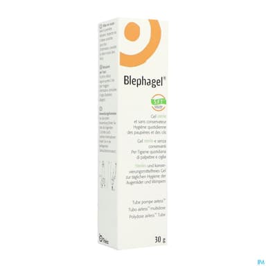 Blephagel Gel Nettoyant Paupieres Cils 30g