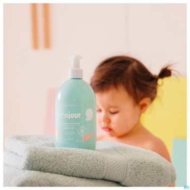 Monjour Gel Lavant Corps Et Cheveux Ultra Doux Et Des La Naissance 500ml