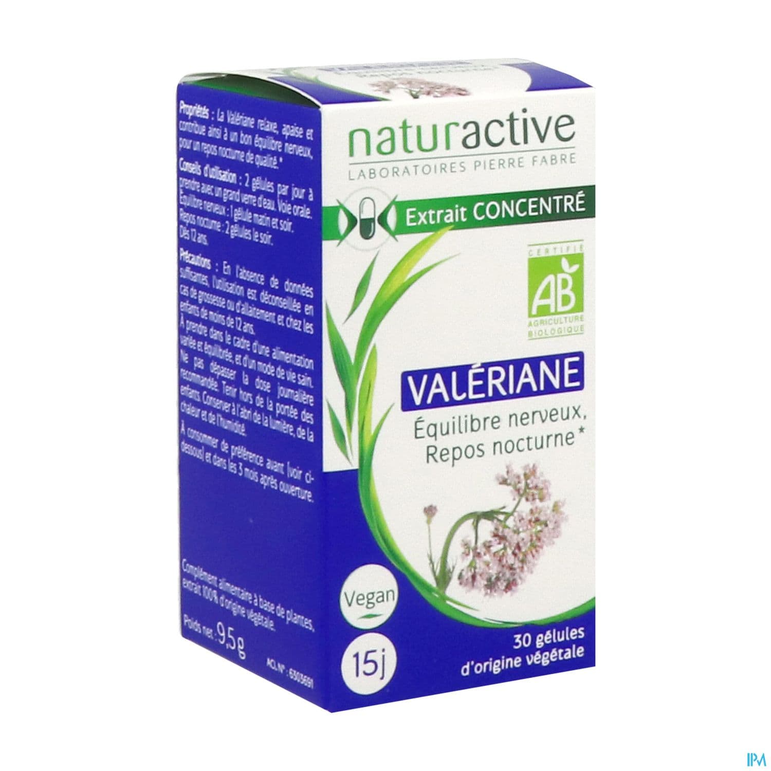 Naturactive Valeriane Bio Gelule 30