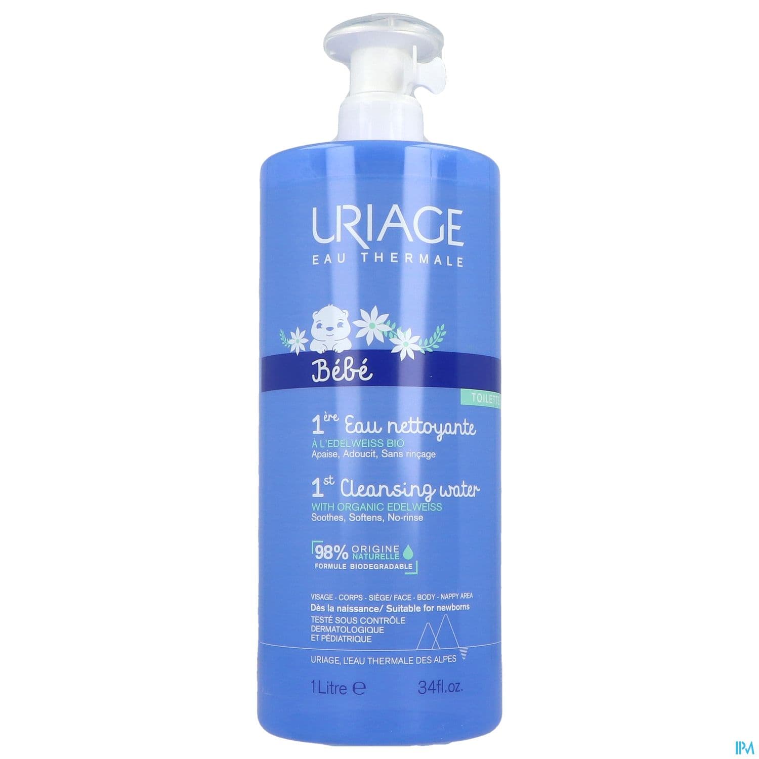 Uriage Bebe 1ere Eau Nettoyante 1l
