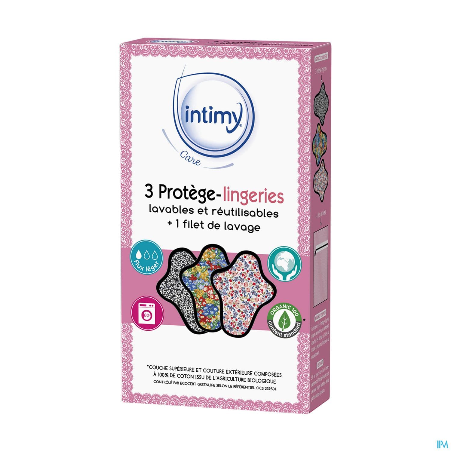 Intimy Care Protege Lingerie Lavable Reutilisable X3 — Pharmacie SO OUEST