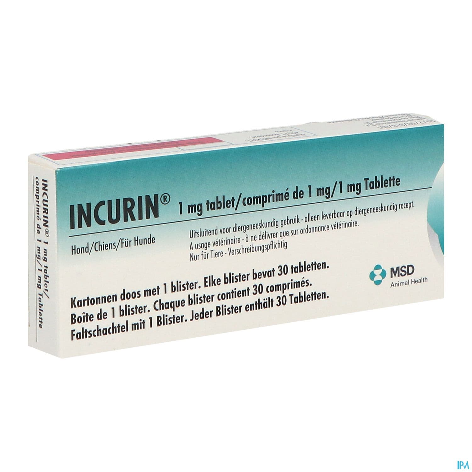Incurin 1mg Comprime 30