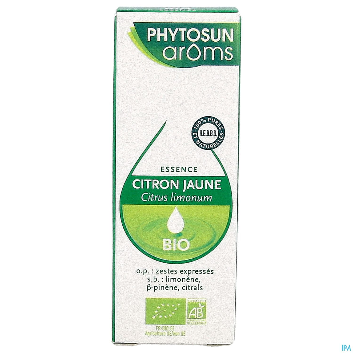 PHYTOSUNAROM CITRON JAU BIO HE10ML
