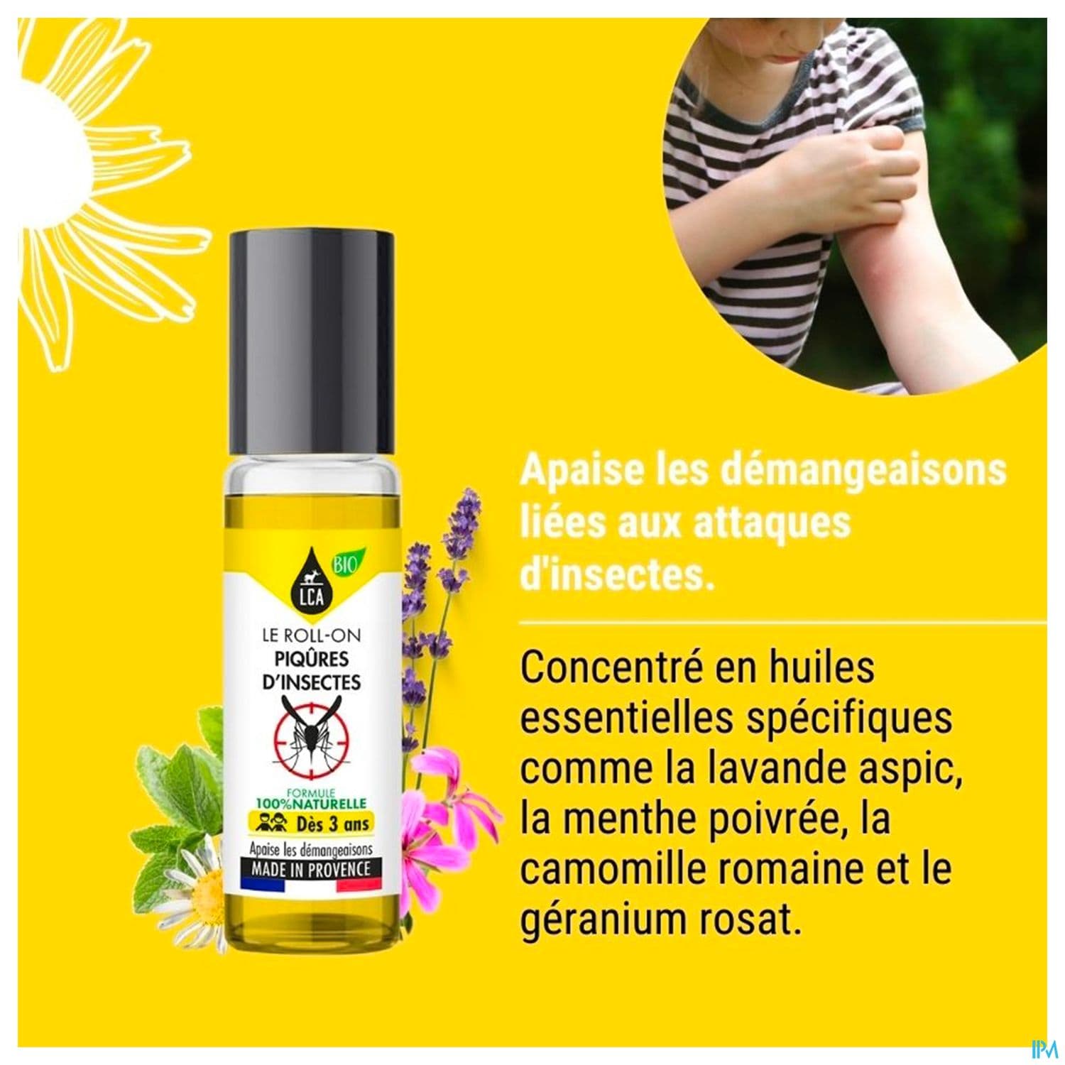 Lca Roll On Piqures D Insectes Bio 10ml