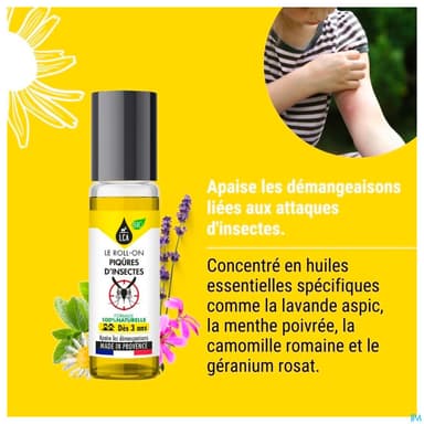 Lca Roll On Piqures D Insectes Bio 10ml
