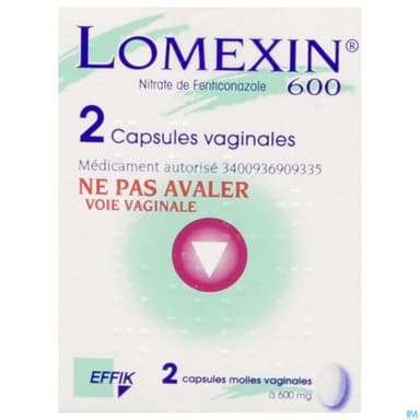 LOMEXIN 600MG CAPS VAGINALE 2