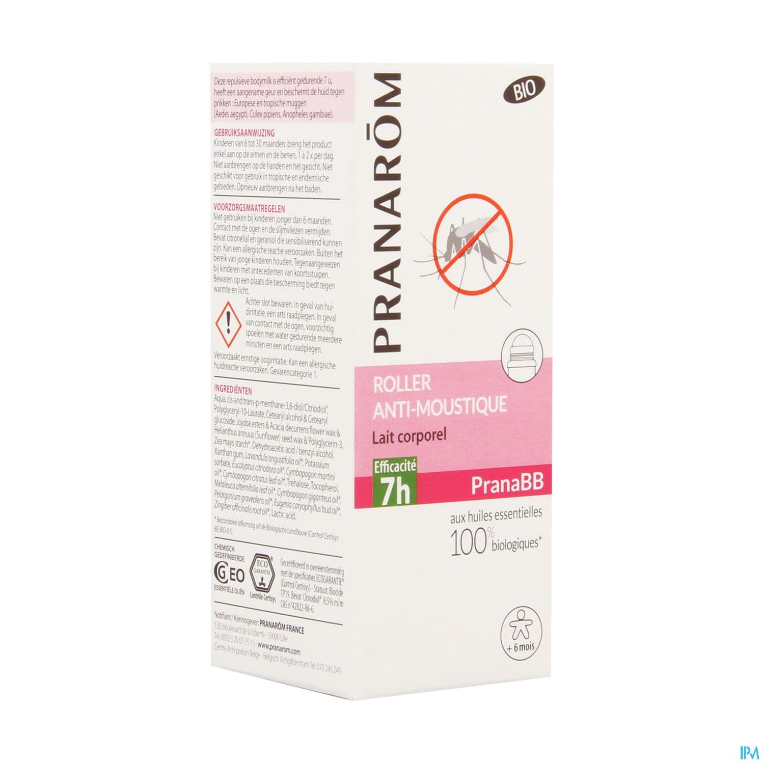Pranabb Roller A/moustique 30ml