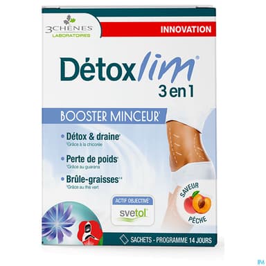 3 CHENES DETOXLIM 4EN1 SACH 14