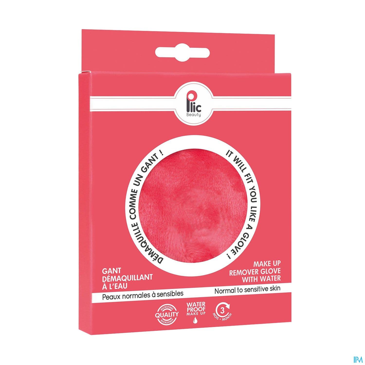 Plic Beauty Gant Demaquillant Peaux Sensibles