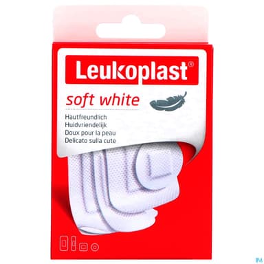 Leukoplast Soft White Pansement Assortis 30