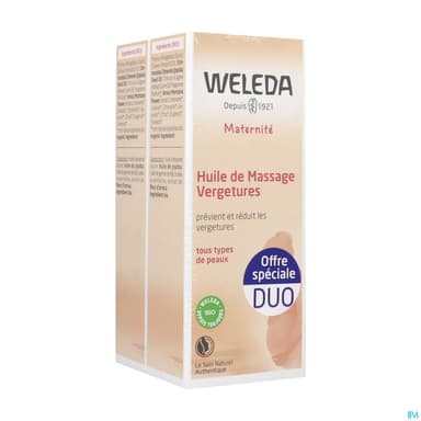 WELEDA HLE MASSAGE VERGET 100MLX2