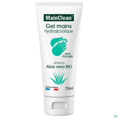 MAINCLEAN GEL HYDROALC ALOE 75ML