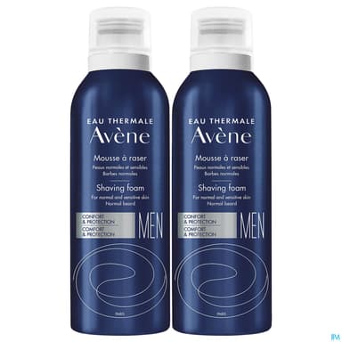 AVENE MEN MOUSSE A RASER 200MLX2