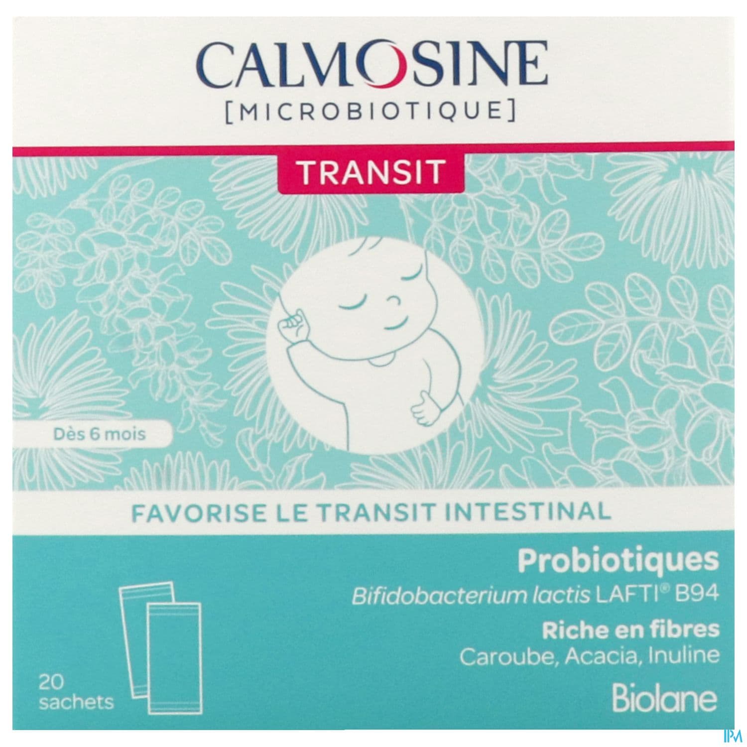 Biolane Calmosine Microbiotique Transit Des 6 Mois Sachet 20