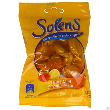SOLENS PASTILLE DUO MIEL/CITR 100G