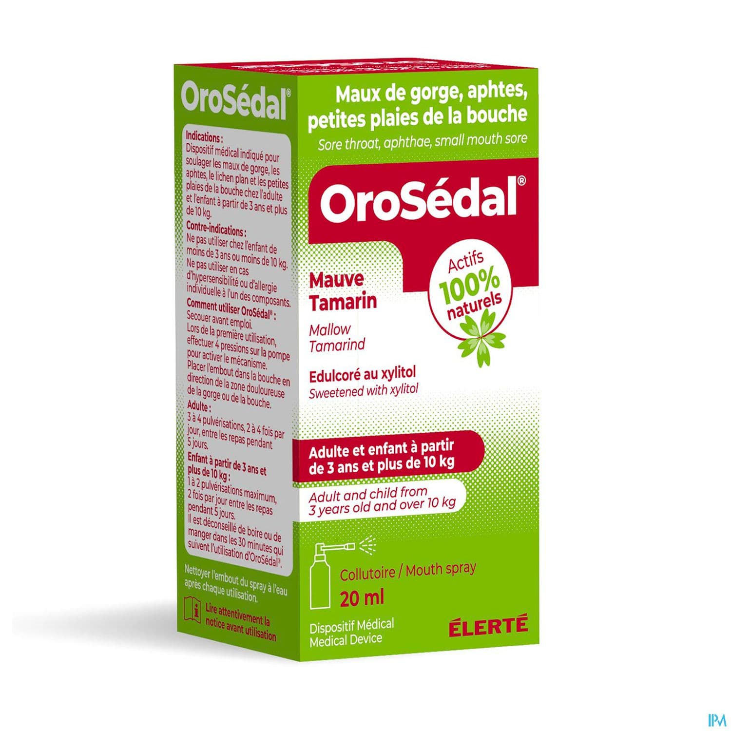 OROSEDAL COLLUTOIRE SPRAY 20ML