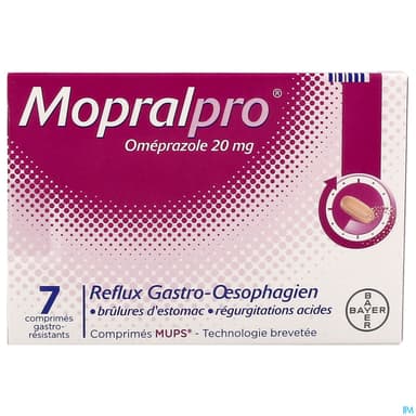 MOPRALPRO 20MG CPR 7