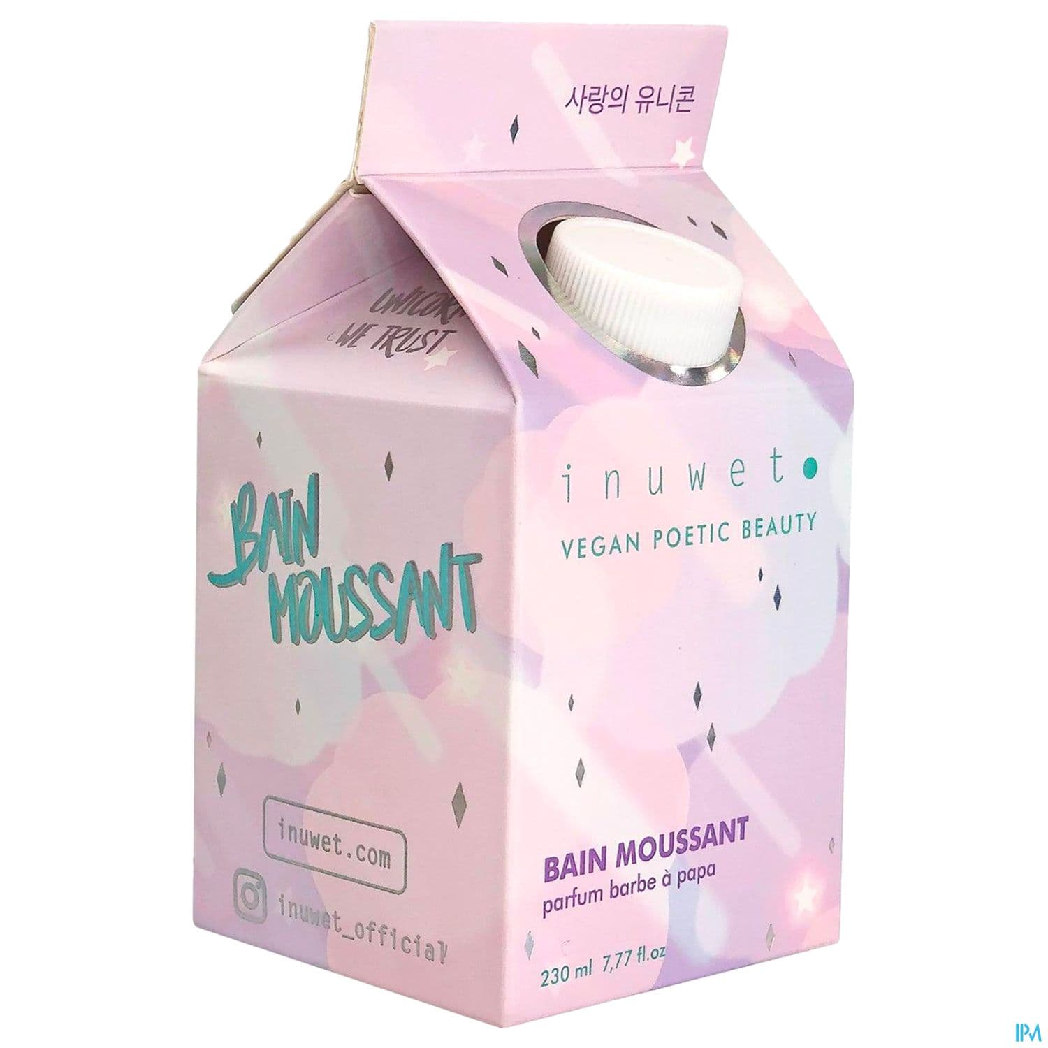 Inuwet Bain Moussant Barbe A Papa 230ml
