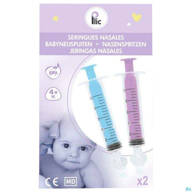 PLIC CARE SERINGUE NASALE X2
