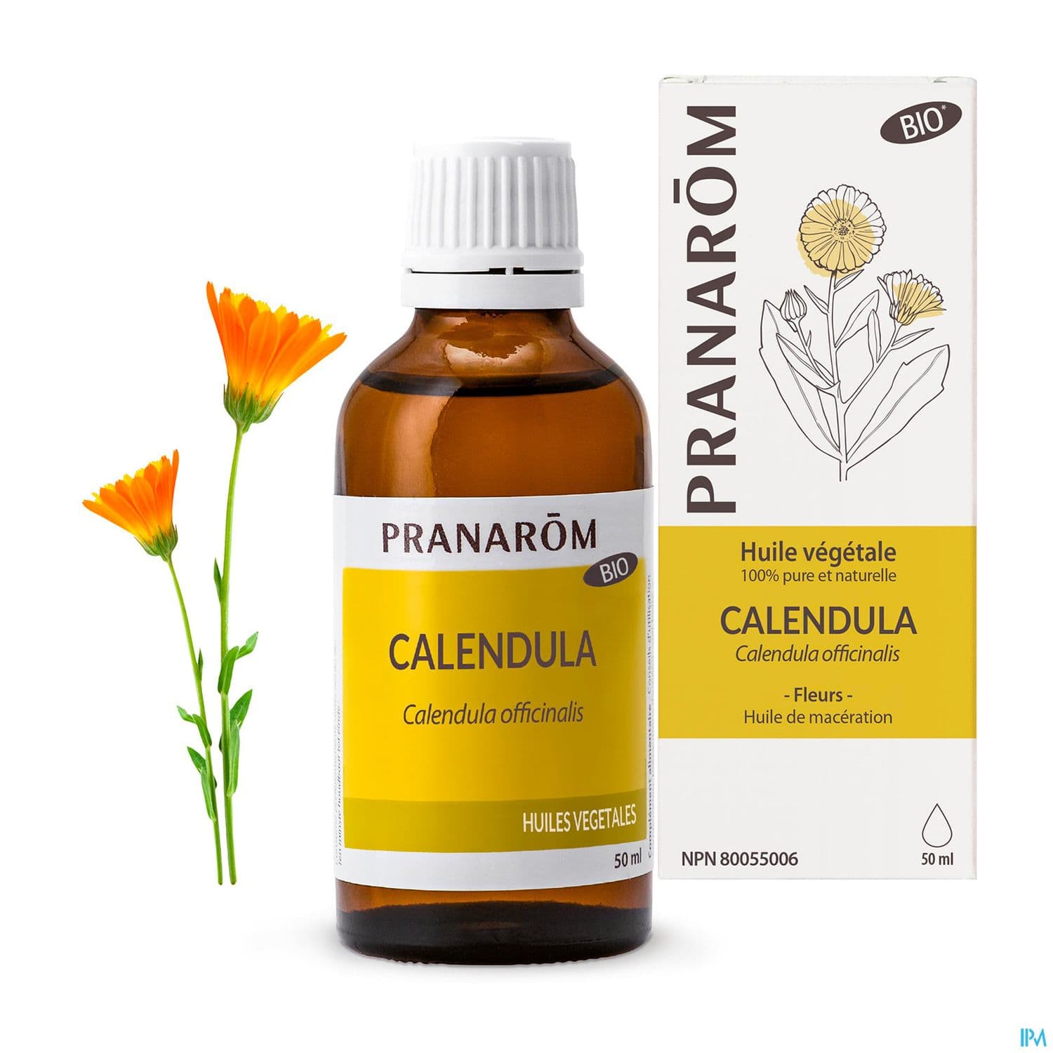 Pranarom Huile Vegetale Bio Calendula 50ml