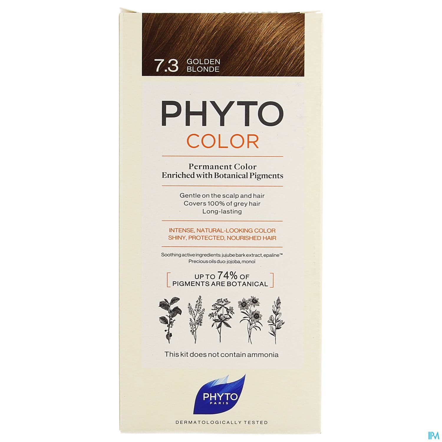 PHYTO COLOR 7,3 BLOND DORE
