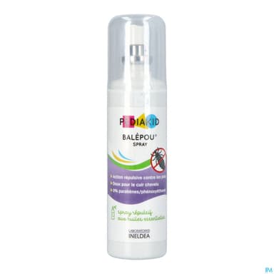 Ineldea pédiakid balépou spray effet bouclier – 100ml