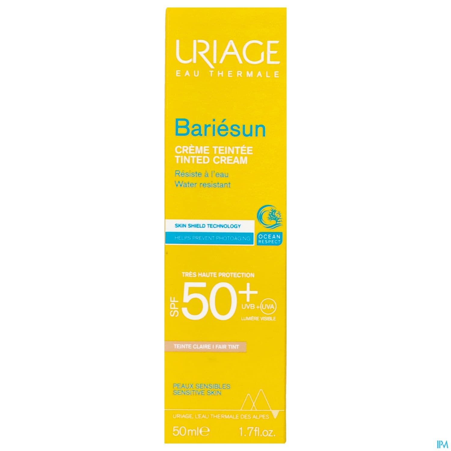 URIAGE BARIESUN CR SPF50+ CLAIR 50