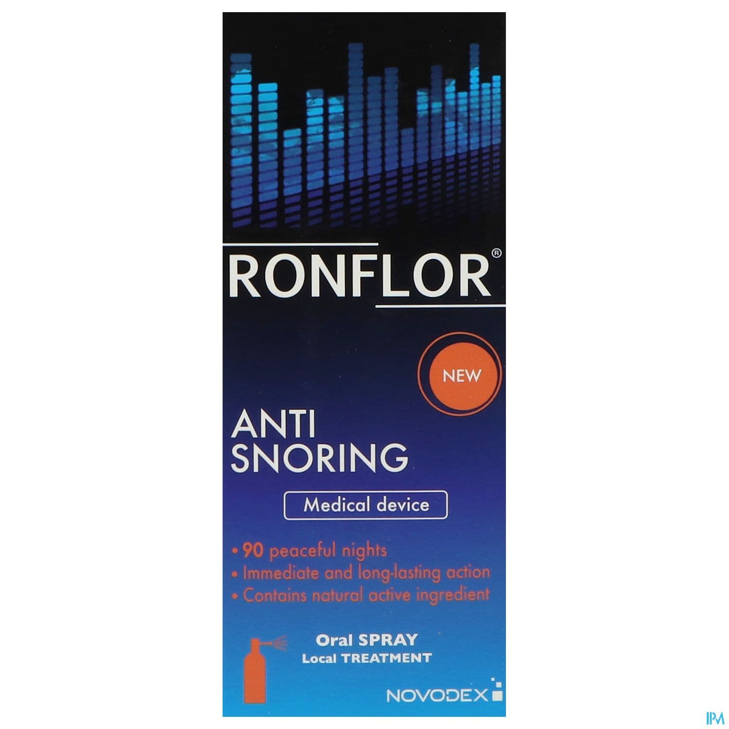 Novodex Ronflor Spray Buccal Antironflement 50ml