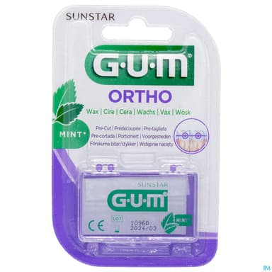 GUM ORTHOCIRE TRANS MENTHE 724