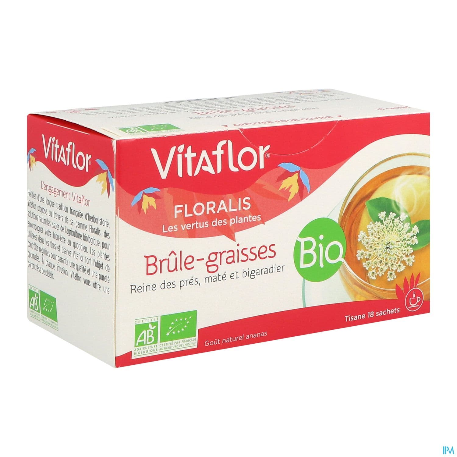 VITAFLOR BIO TIS BRUL GRAISS SAC18