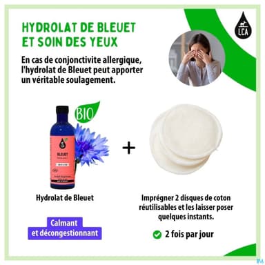 Lca Eau Florale De Bleuet Bio 200ml