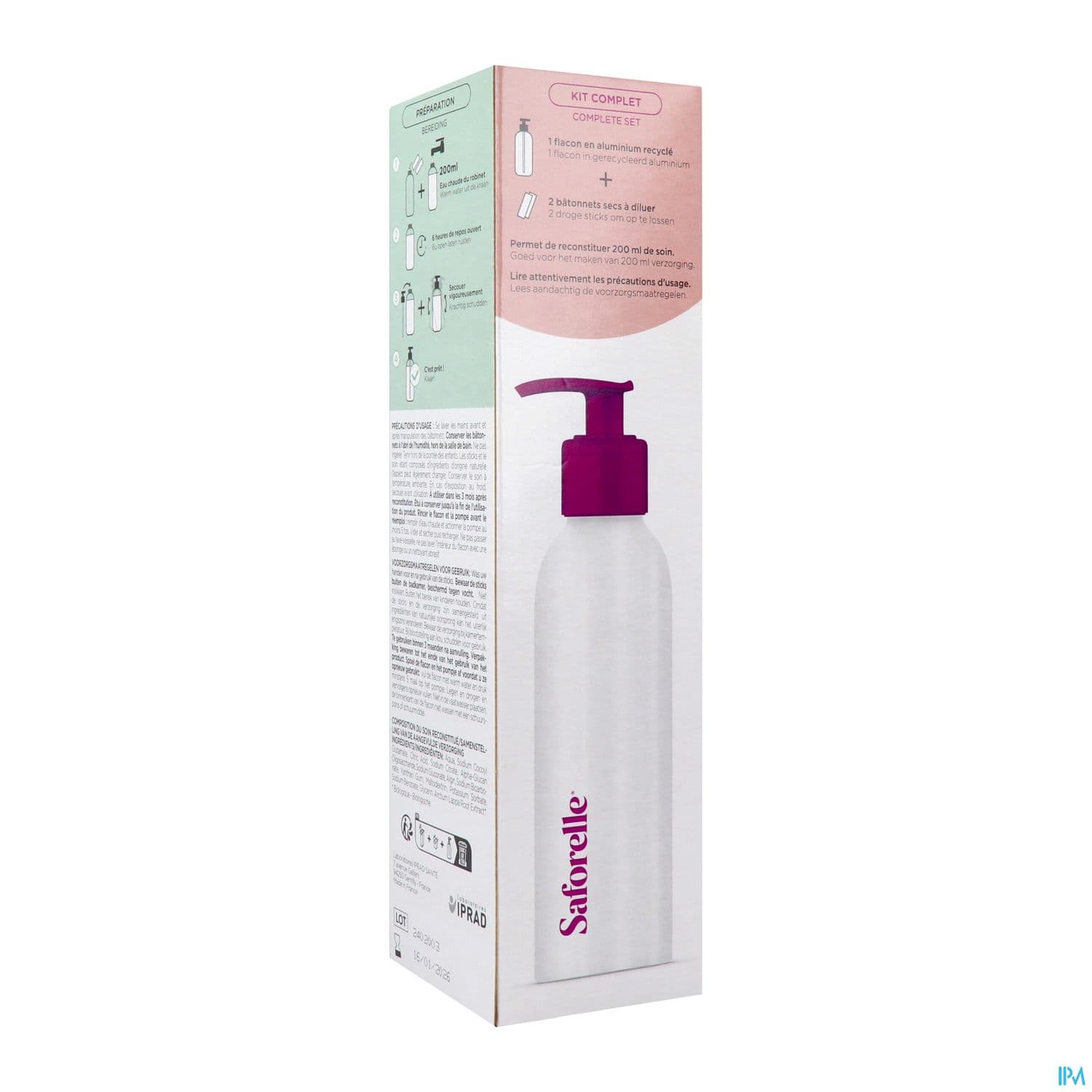 SAFORELLE KIT LAV INTIME APAISANT