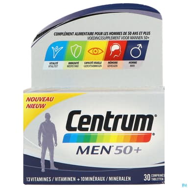 CENTRUM MEN 50+ CPR 30
