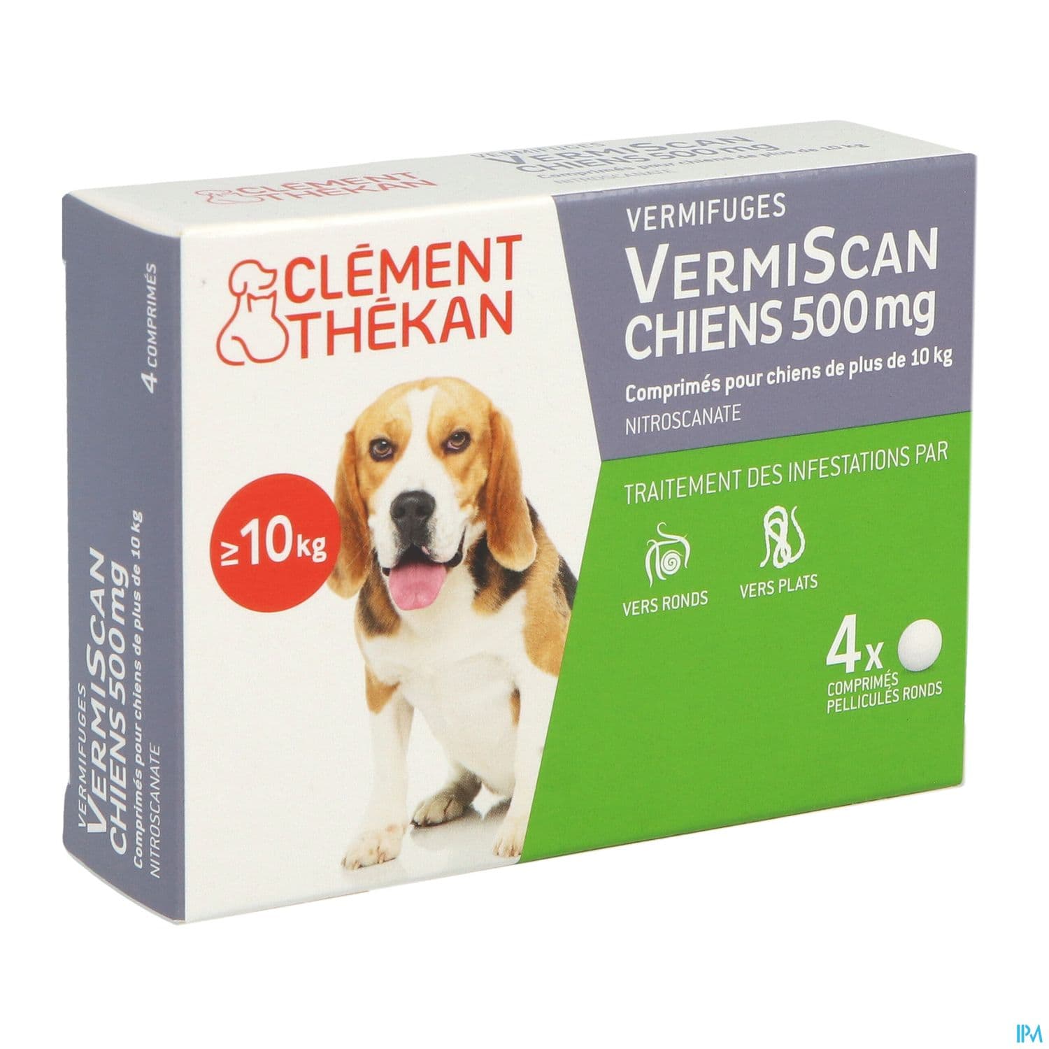 CLEM/THEK API VERMISCAN CHIEN CPR4