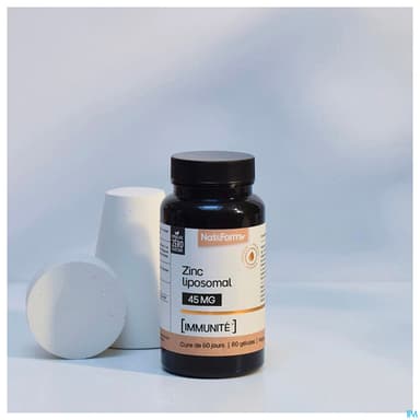 Nat Et Form Zinc Liposomal Gelule Gelule Vegetale 60
