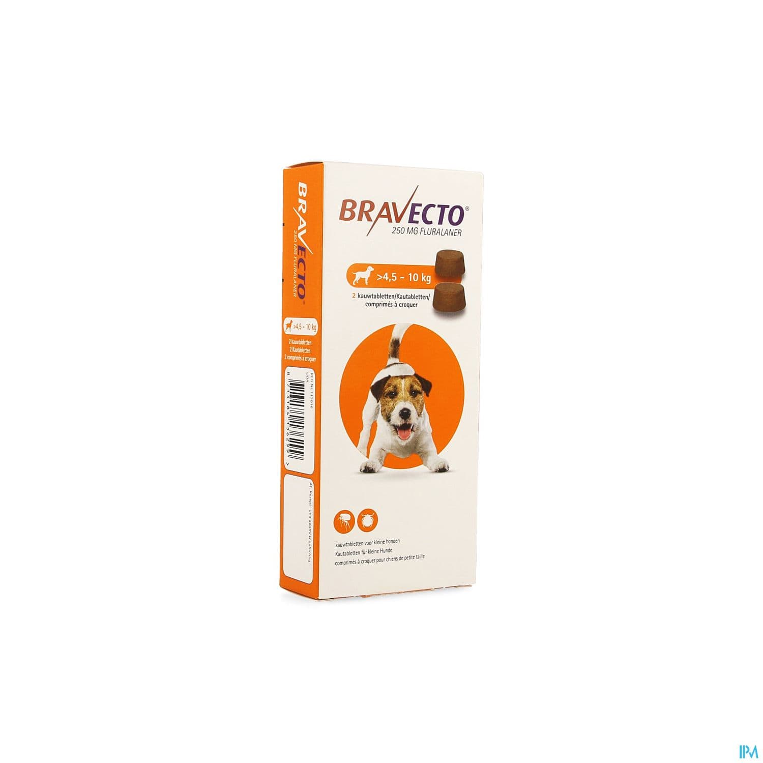 Bravecto Comprime A Croquer Chien 4kg5/10kg 2