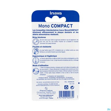 INAVA BROSSETTE MONO COMP JAUNE 4