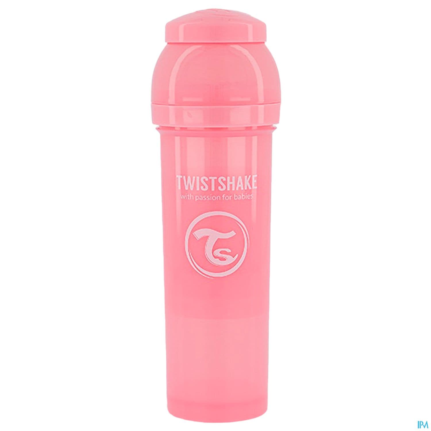 TWISTSHAKE BIB 330ML ROSE PAST 4M+