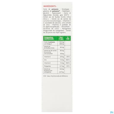 Nutreov Phytalgic+ Omega C+ Confort Articulations Capsule 60 Satisfait Ou Rembourse