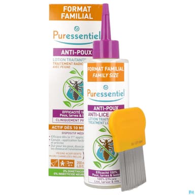 PURESSENTIEL LOT A/POUX200ML+PEIGN